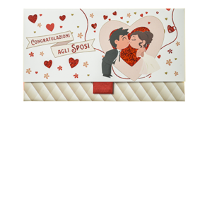 Biglietto Pochette Matrimonio Congratulazioni agli Sposi