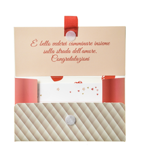Biglietto Pochette Matrimonio Automobile