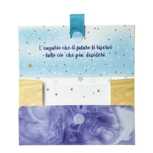 Biglietto Pochette 18 Anni Palloncini Marmo Blu è un biglietto augurale portasoldi pensato per un compleanno di 18 anni.