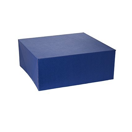 Scatola regalo Box surprise blu 50x50 cm
