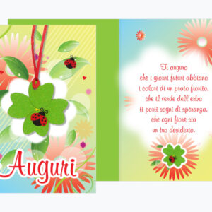 Auguri con Coccinella