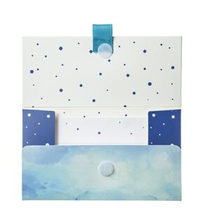 biglietto pochette compleanno tanti auguri boxes blu