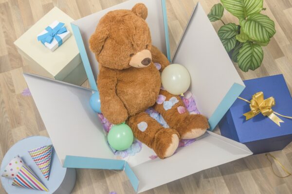 pacco sorpresa blu